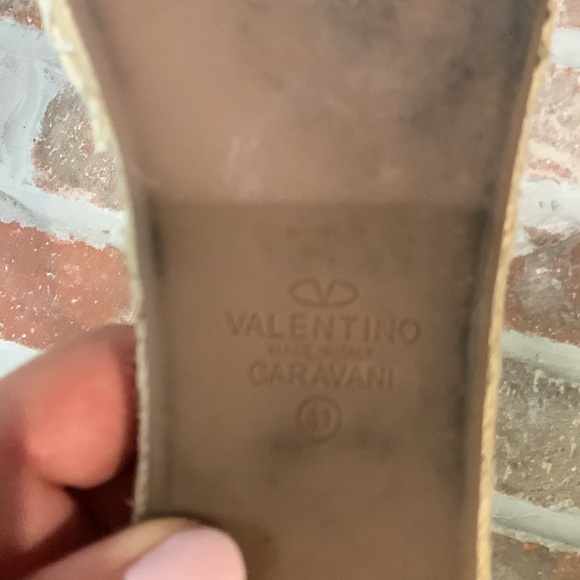 Valentino Rockstud Flat Espadrille - Picture 8 of 10